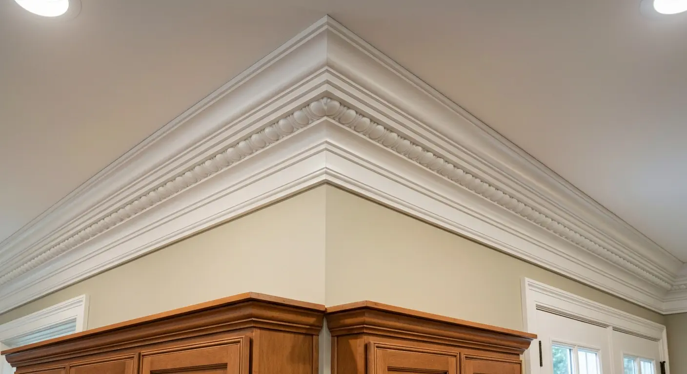 Crown molding styles and materials
