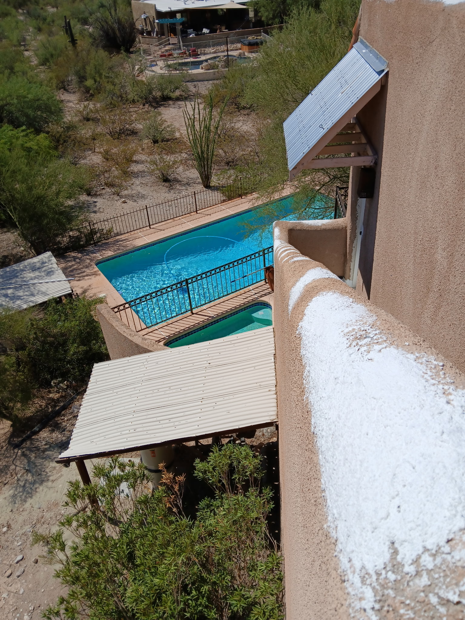 Stucco repair and repaint project for Arizona home