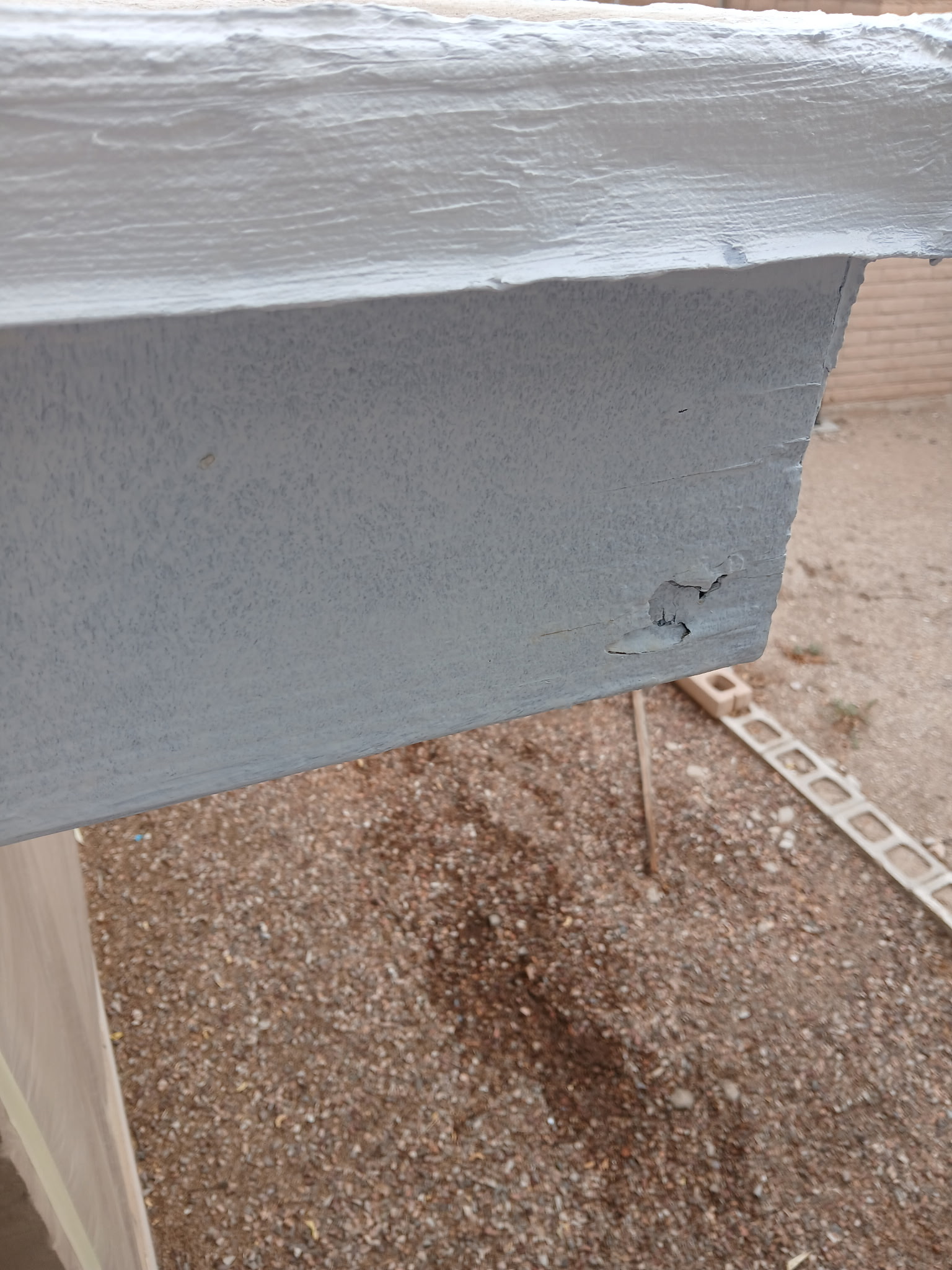 Stucco repair and repaint project for Arizona home