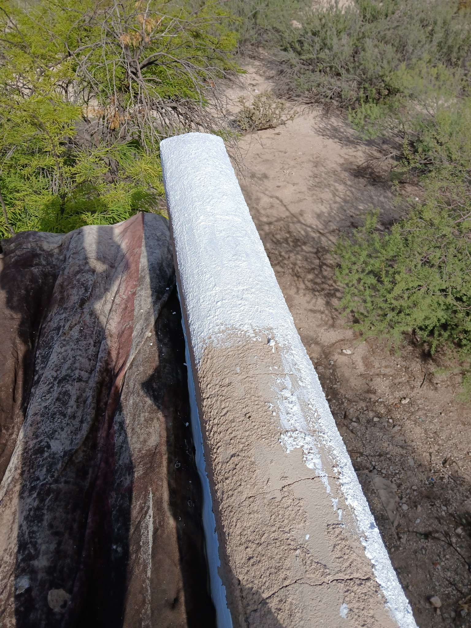 Stucco repair and repaint project for Arizona home