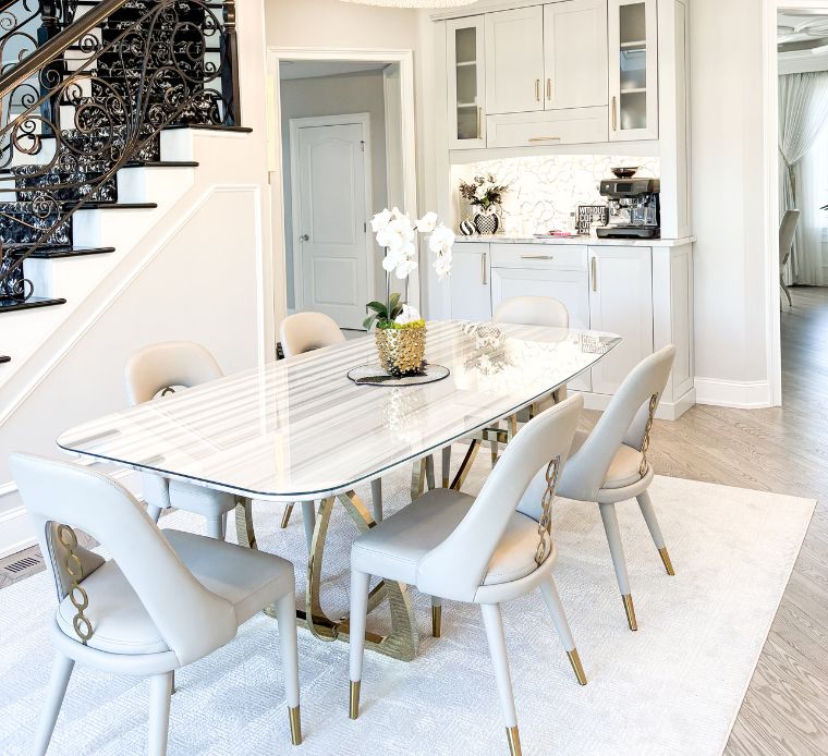 Professionally organized kitchen created through expert virtual home organization planning and consultation