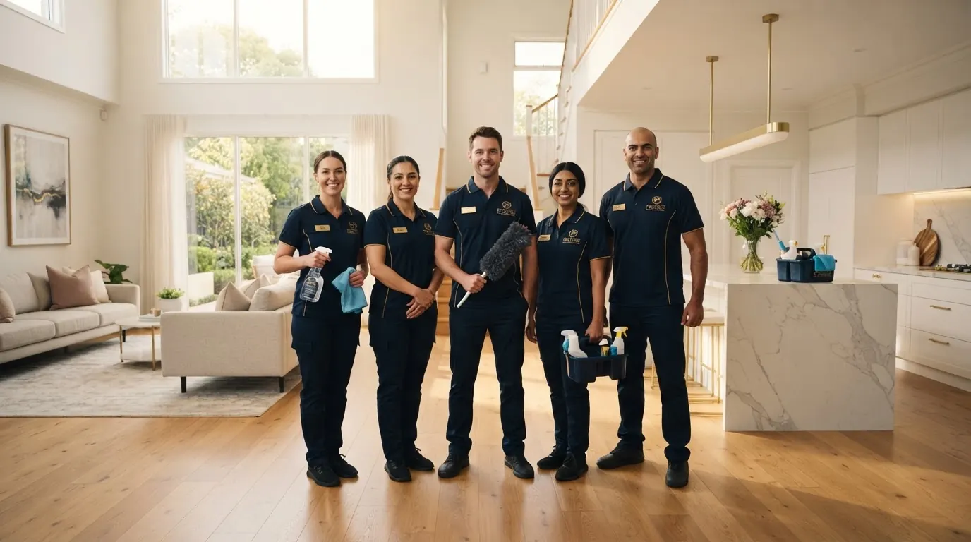 Professional Cleaning team