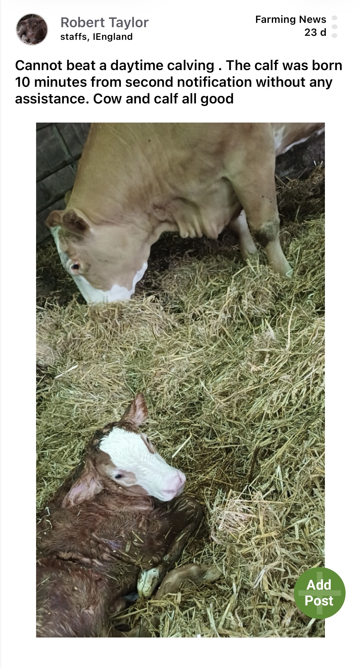 Moocall customer post 21