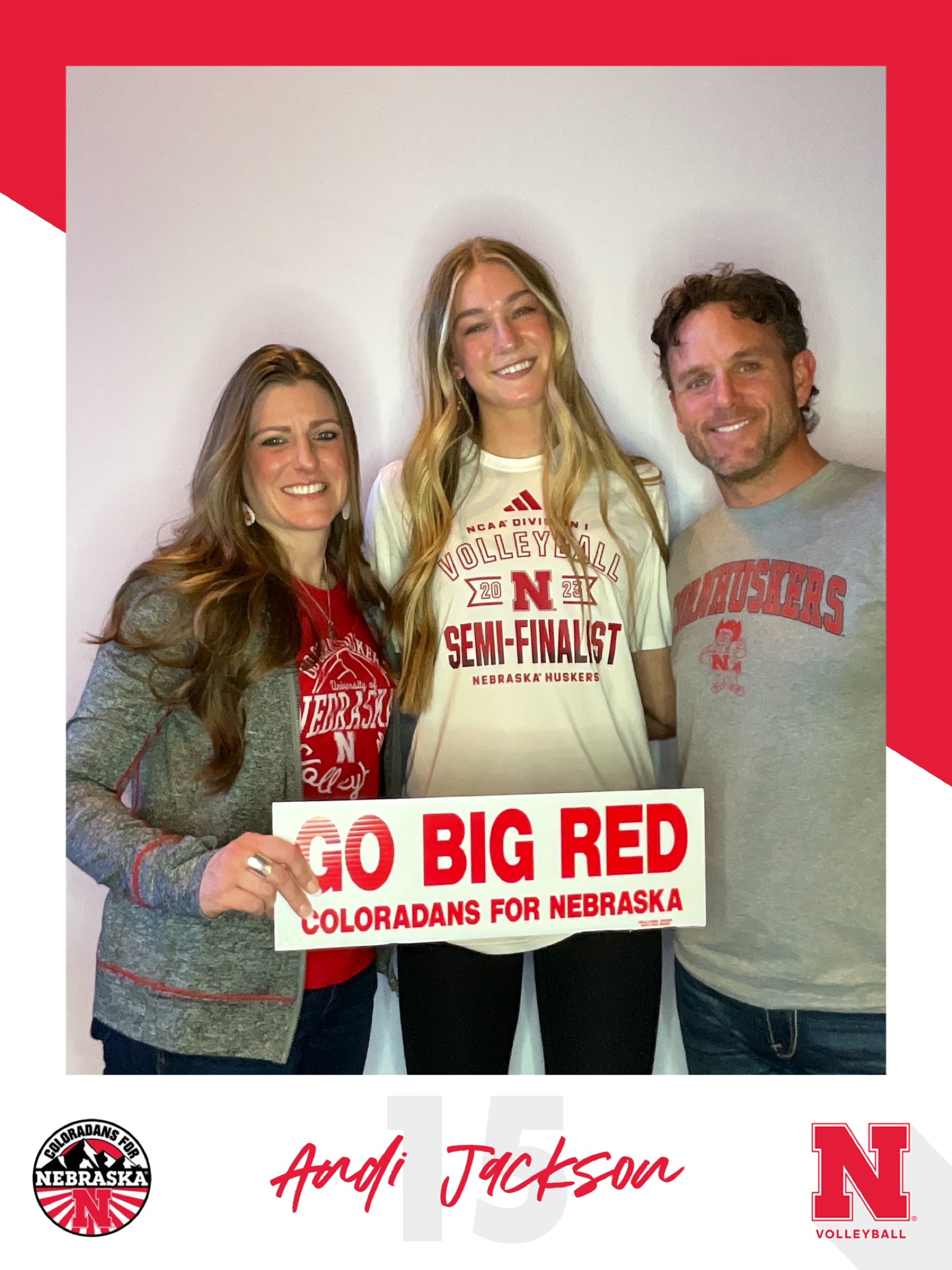 Celebrating Andi Jackson and the 2023 Husker Volleyball Team A Tribute