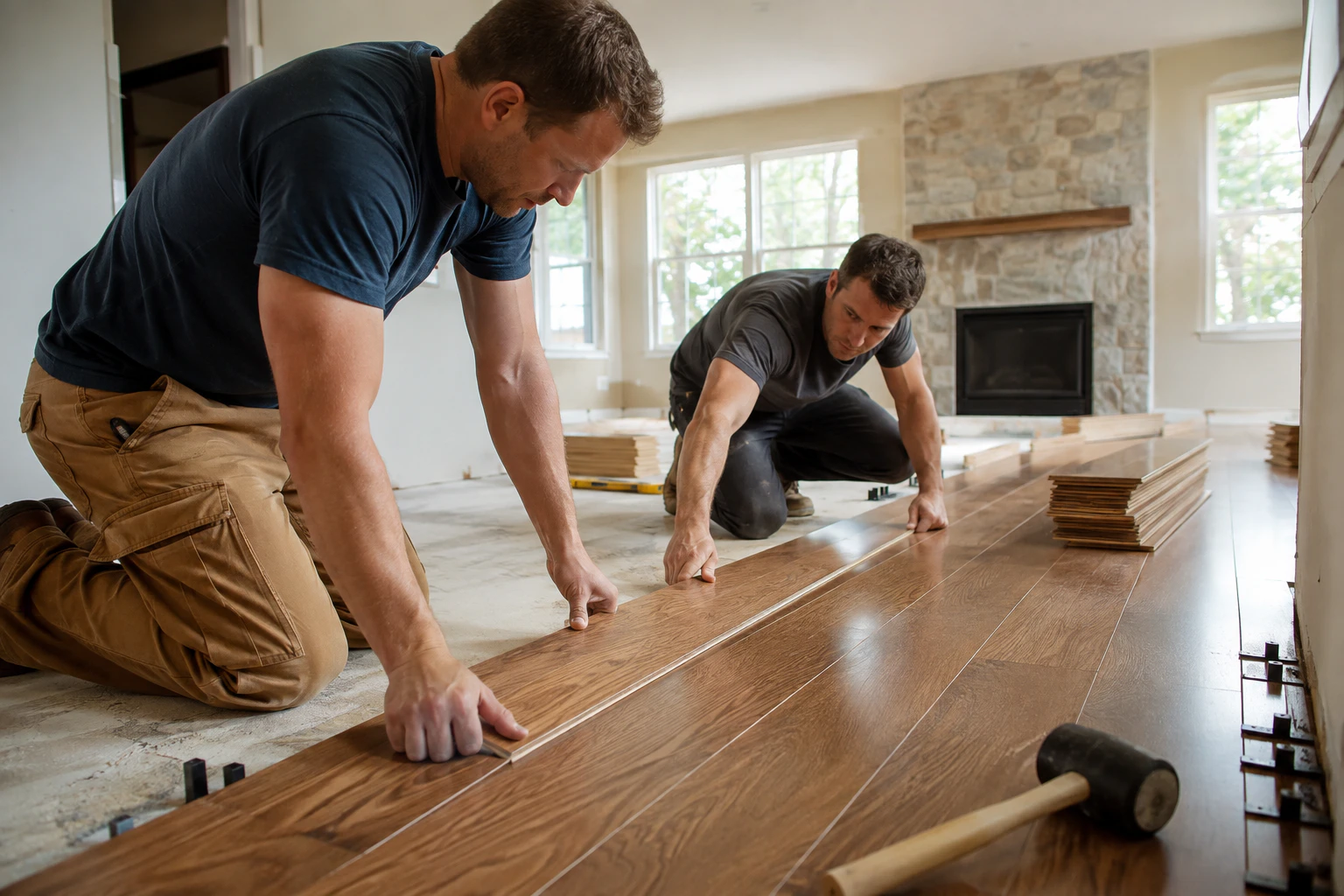 Residential remodeling project detail in Ossining, NY