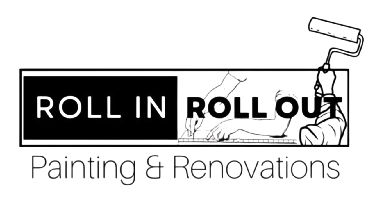 Roll In Roll Out Painting & Renovations Logo