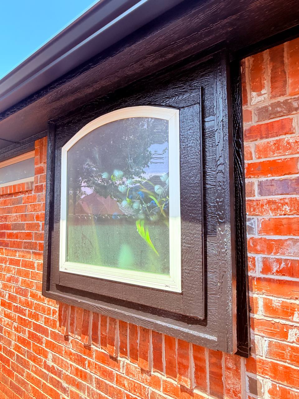 Complete Exterior Restoration in Oklahoma City, OK - Garage Door & Trim Painting - High Resolution View 5