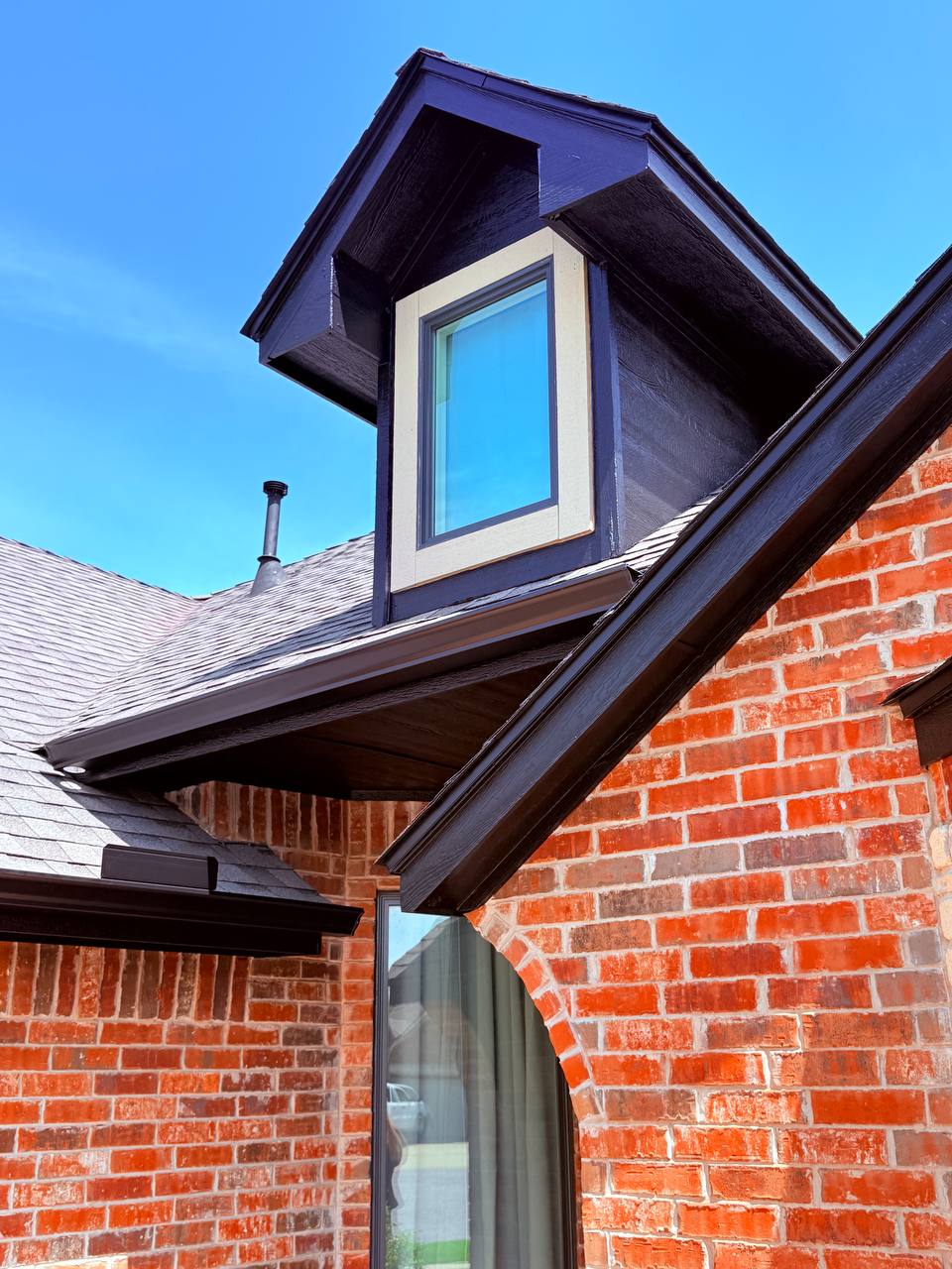 Complete Exterior Restoration in Oklahoma City, OK - Seamless Gutters & Drainage - High Resolution View 7
