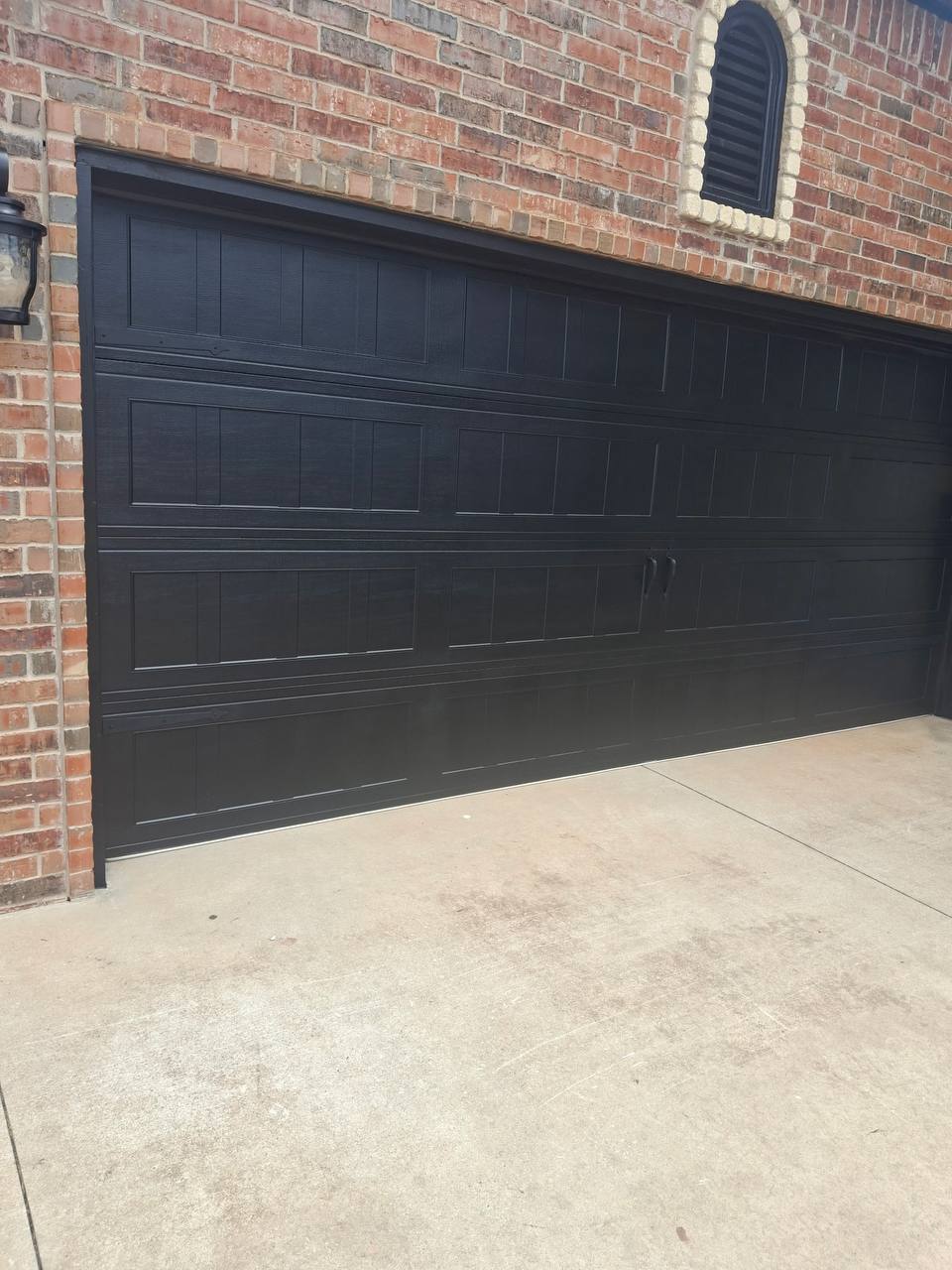 Complete Exterior Restoration in Oklahoma City, OK - Garage Door & Trim Painting - High Resolution View 1