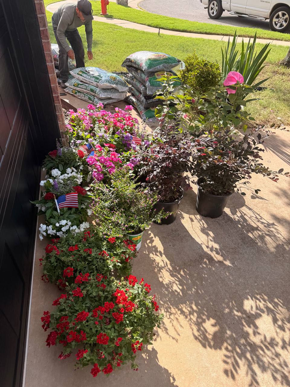 Complete Exterior Restoration in Oklahoma City, OK - Landscape Redesign - High Resolution View 1