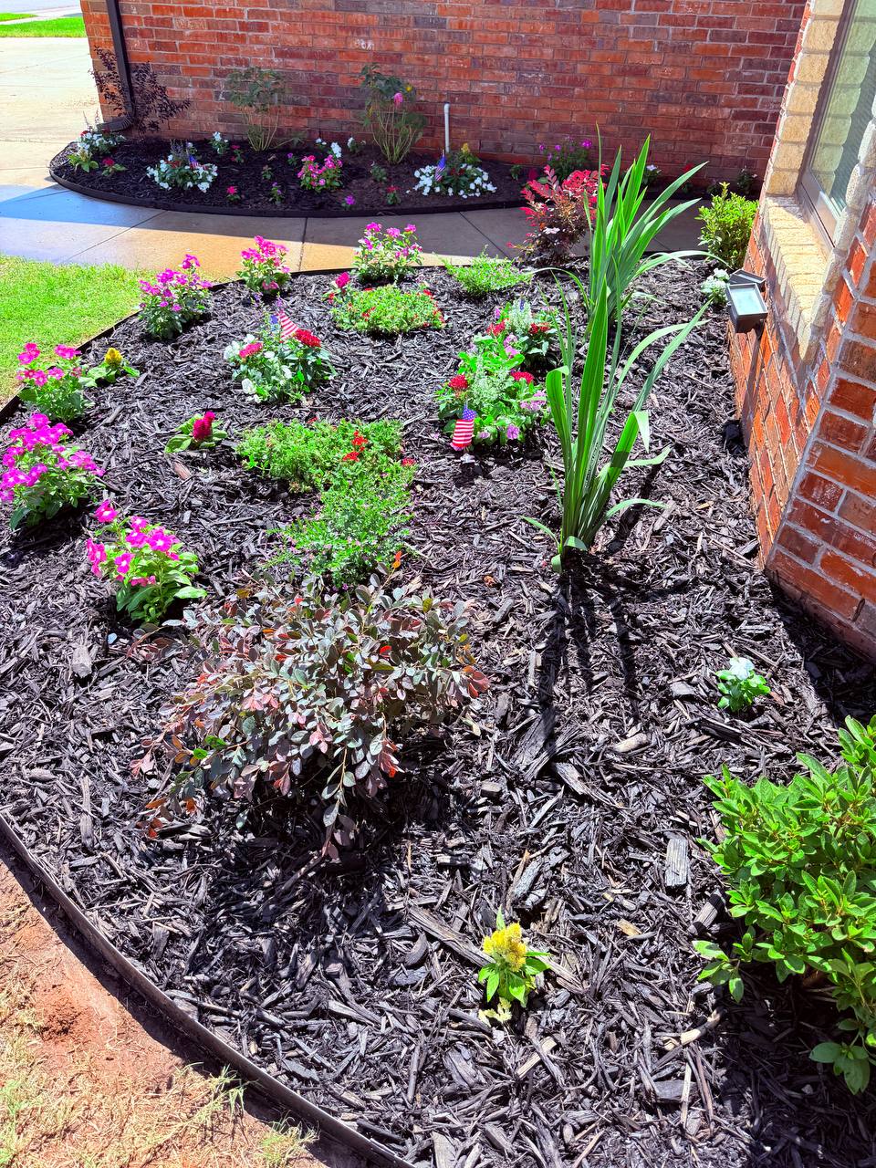 Complete Exterior Restoration in Oklahoma City, OK - Landscape Redesign - High Resolution View 9