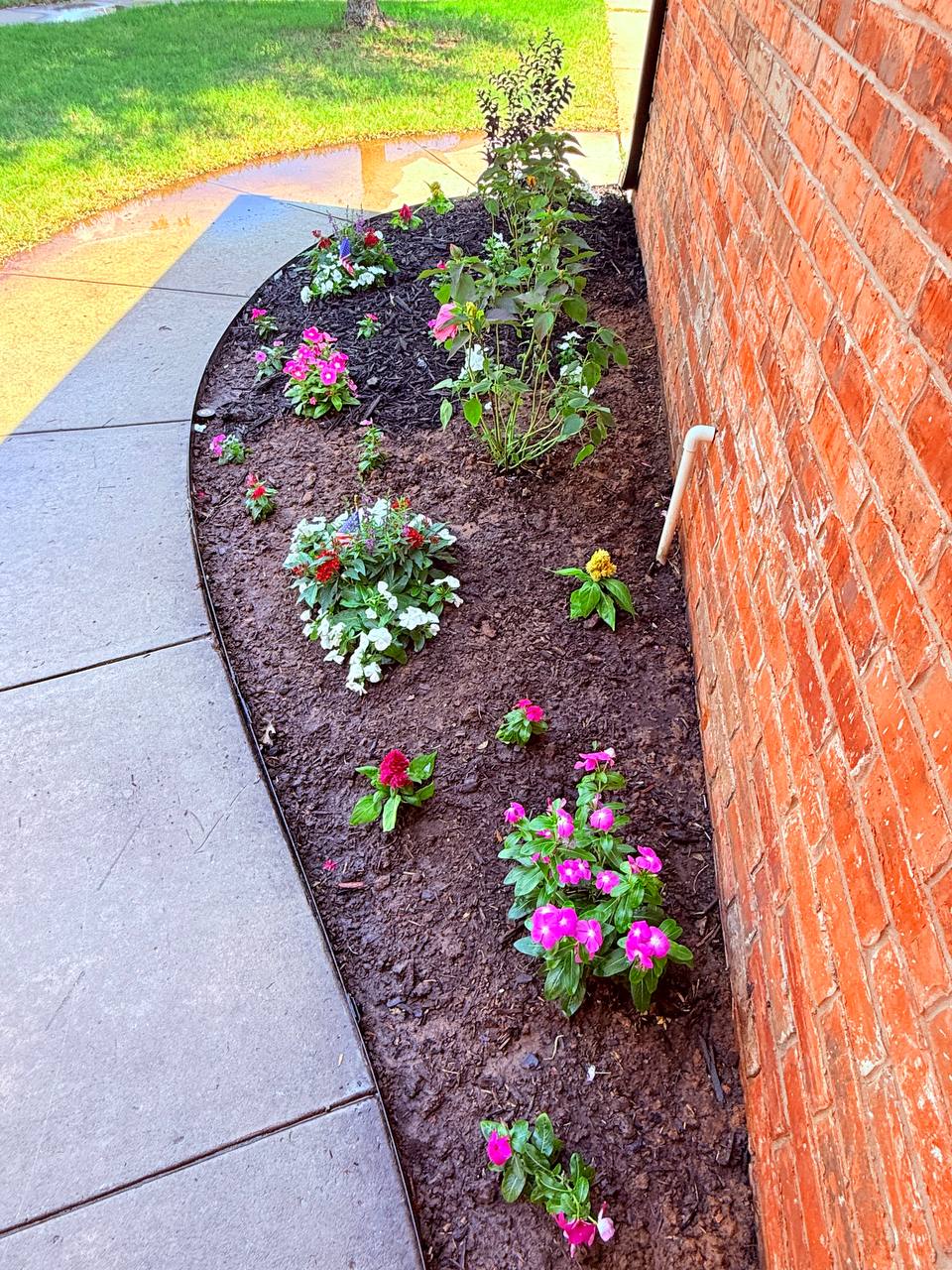 Complete Exterior Restoration in Oklahoma City, OK - Landscape Redesign - High Resolution View 11