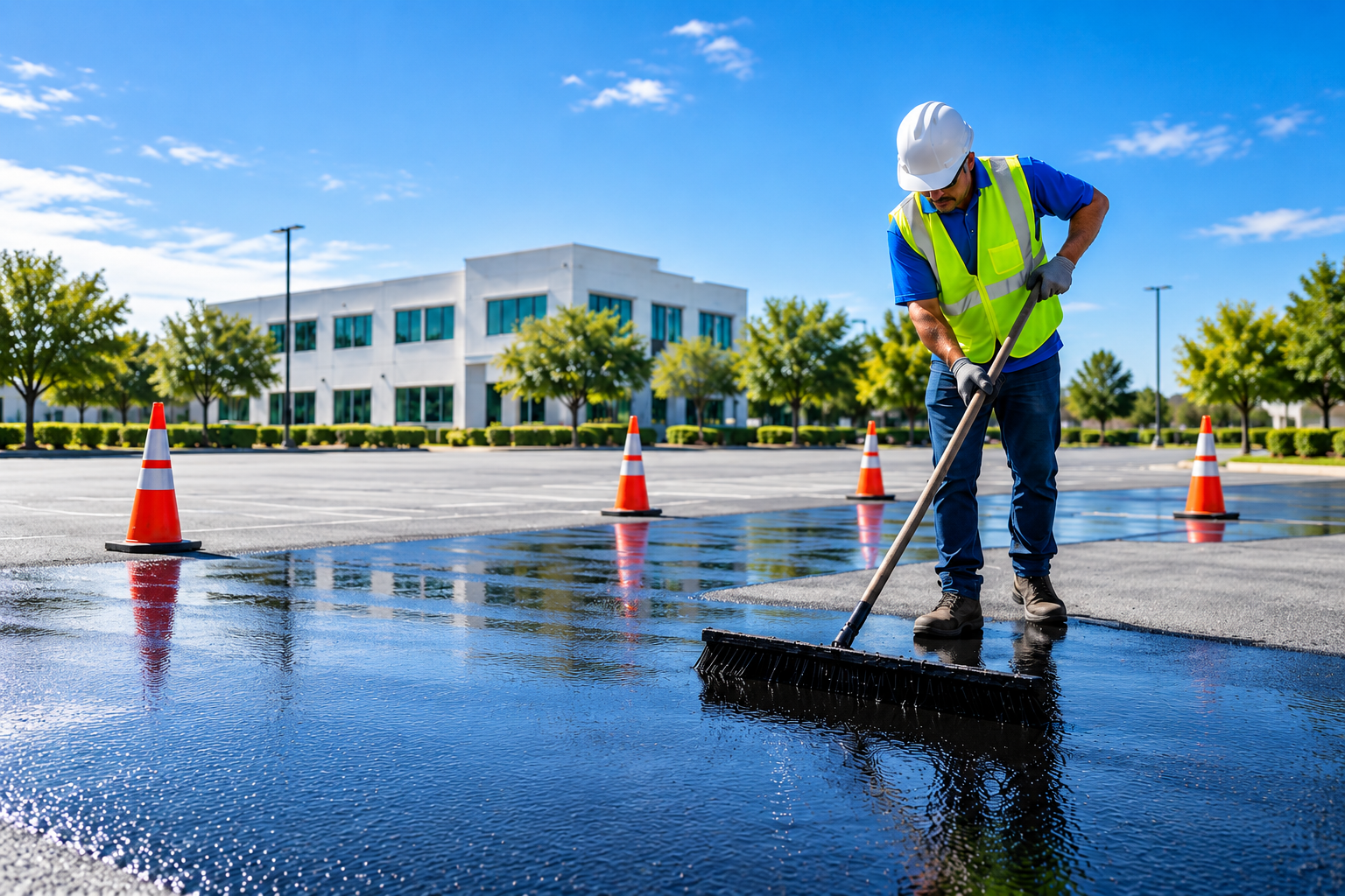 Parking Lot Paving in Cheyenne