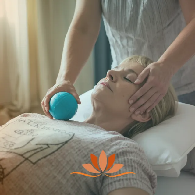 Stress relief massage at home