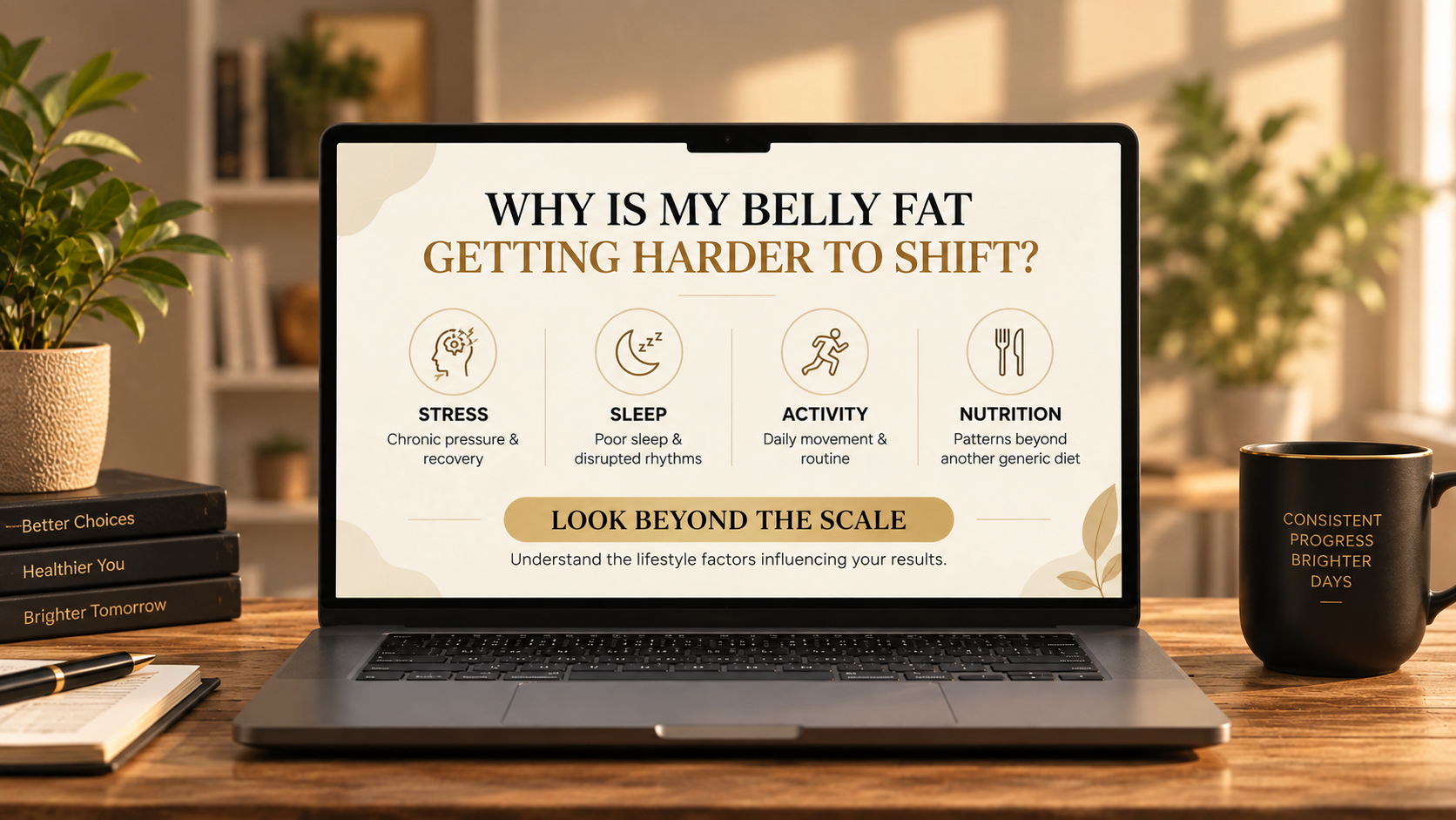 Why belly fat is harder to shift