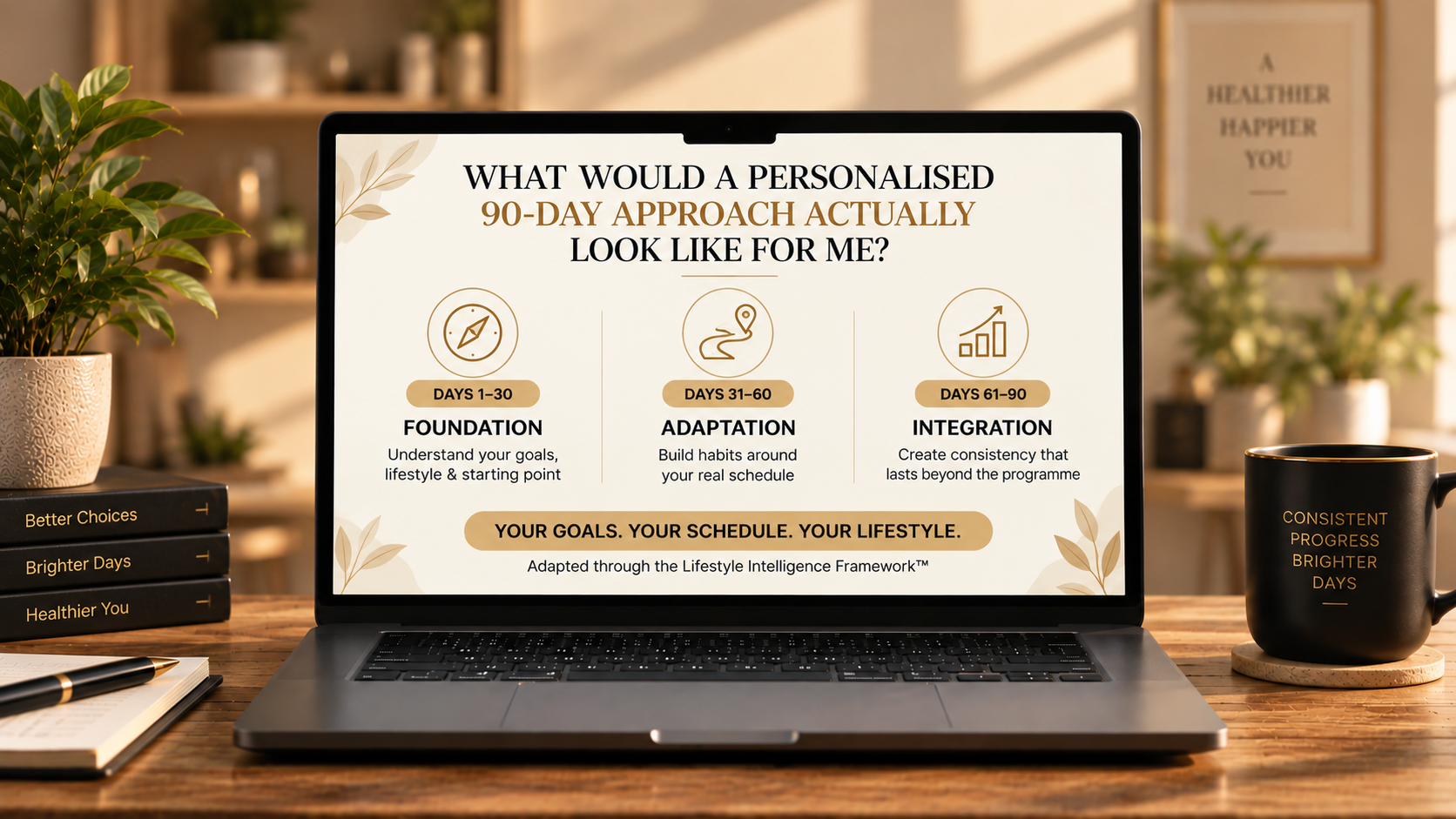 Your personalised 90-day approach