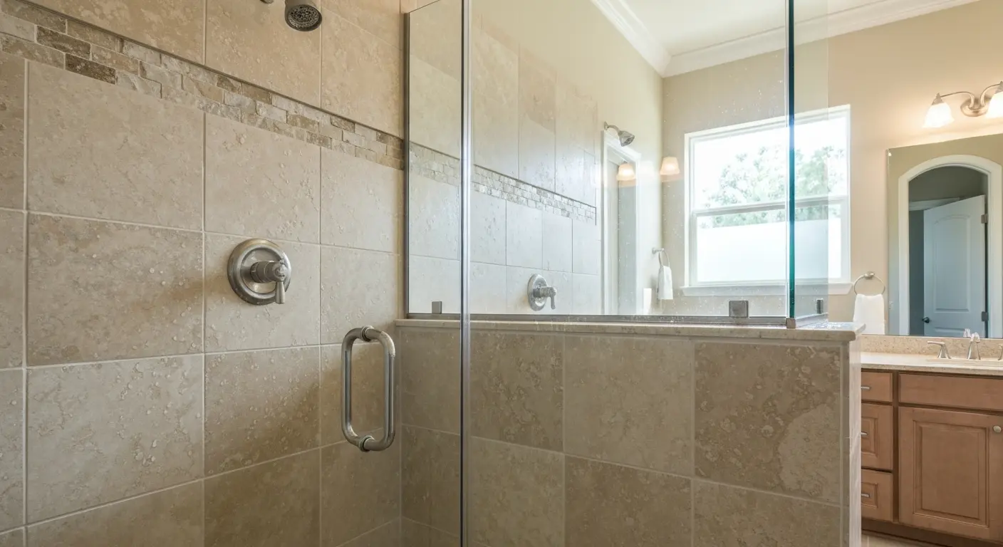 Custom tile shower installation in Port Orange