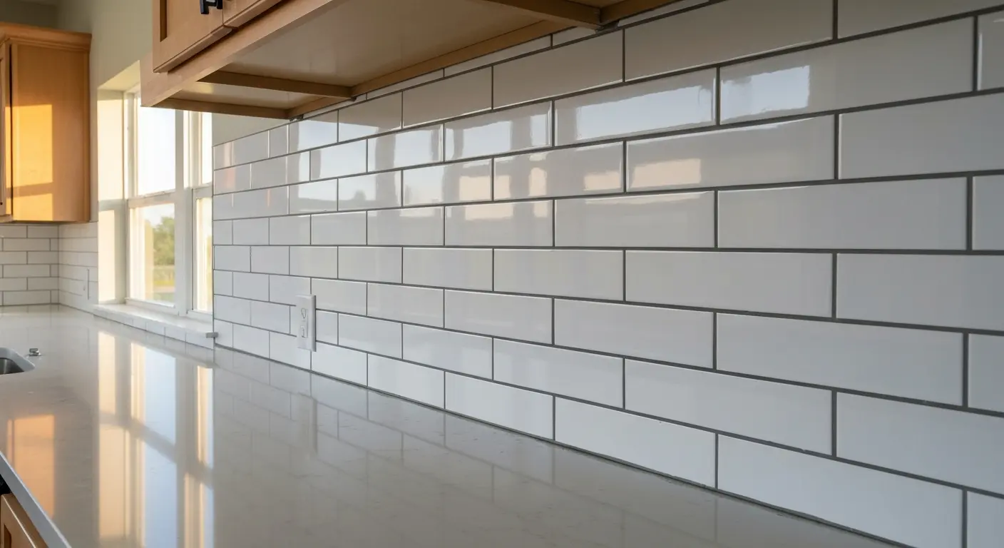 Custom kitchen backsplash tile