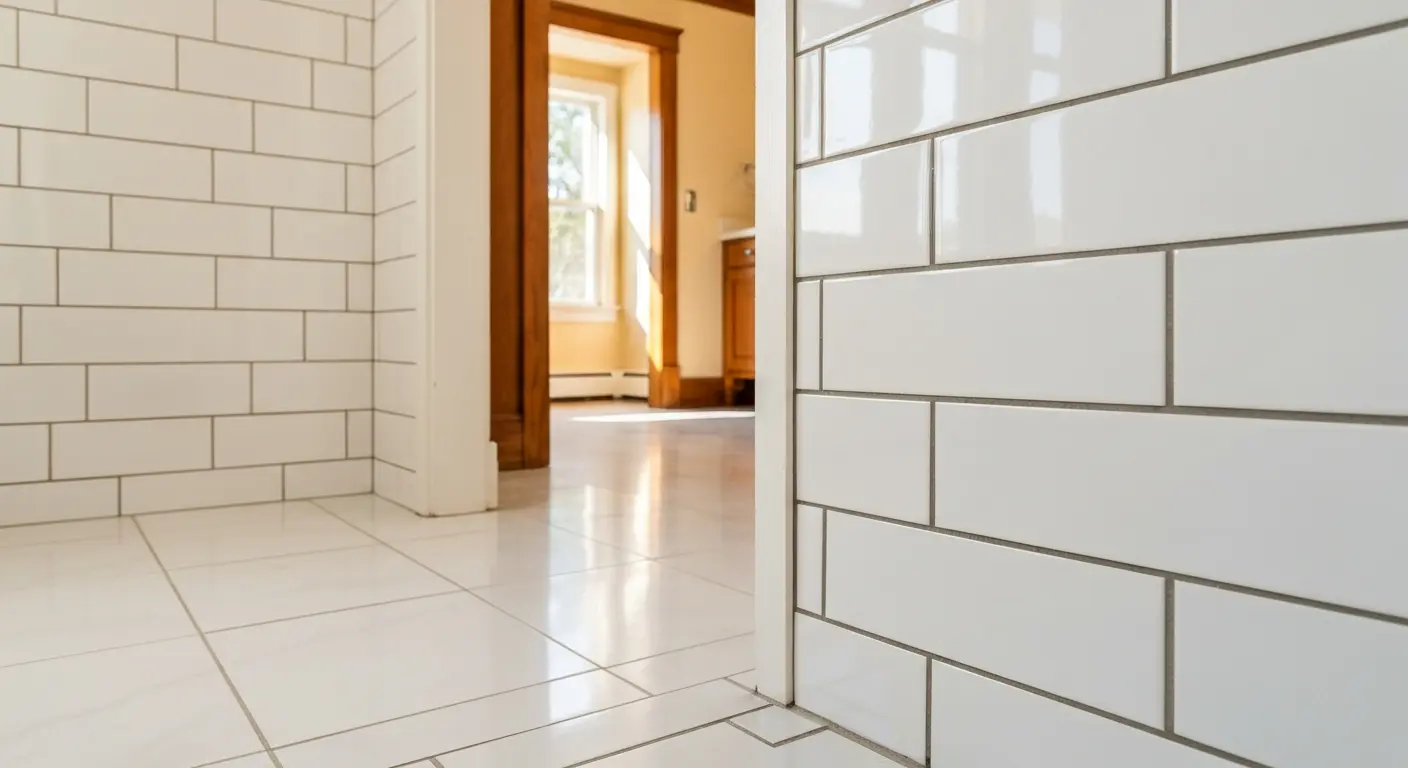 Bathroom tile design