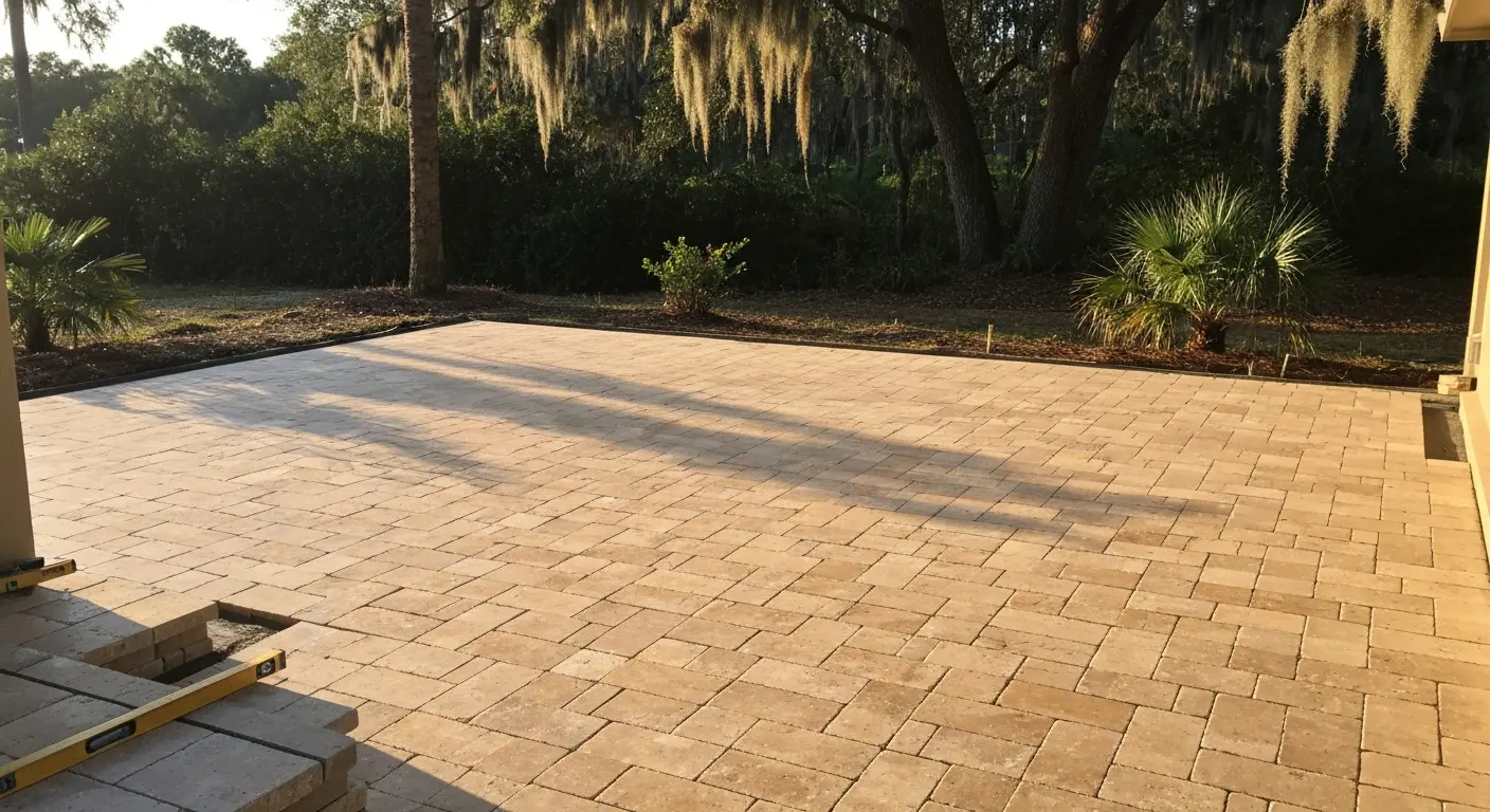 Natural stone installation