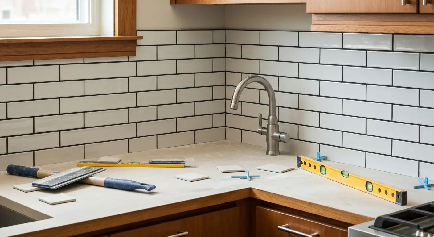 Kitchen backsplash tile