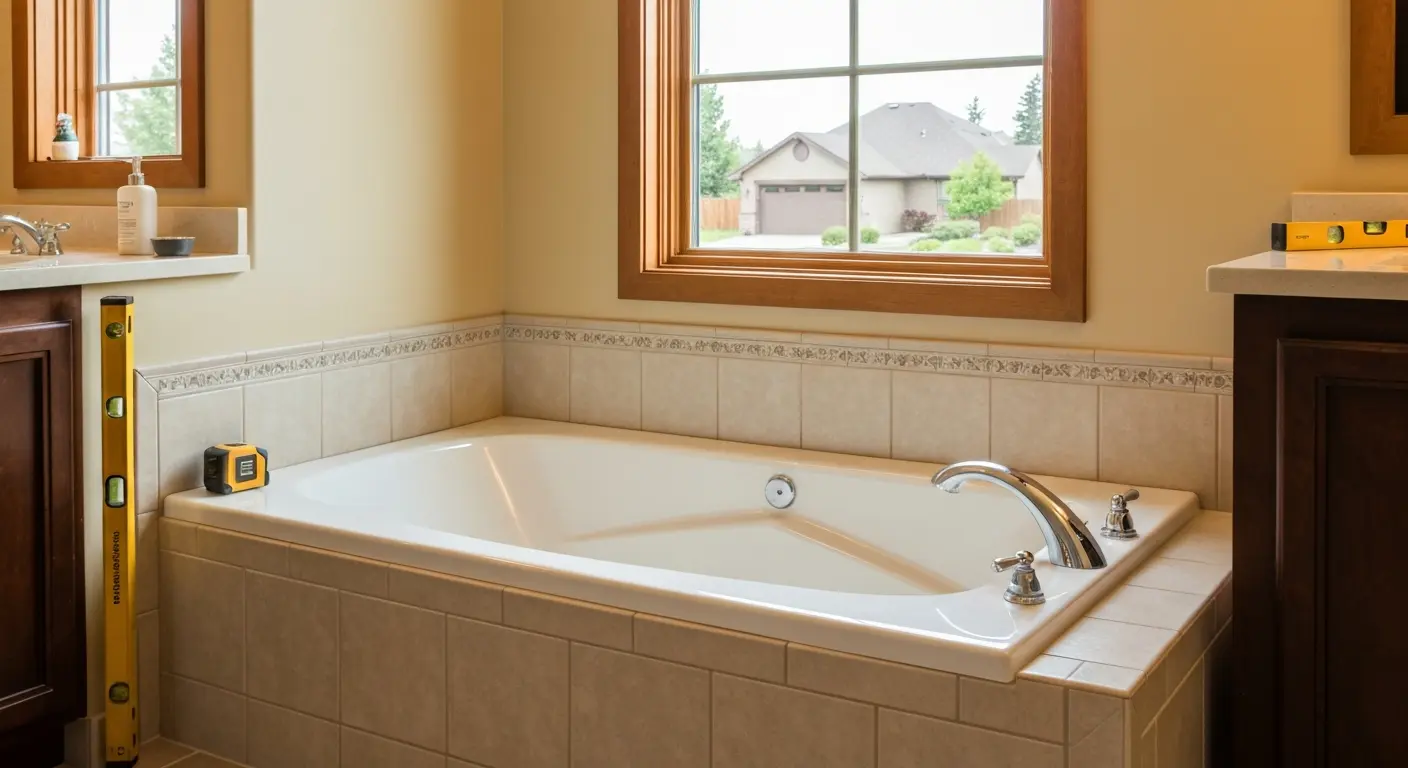 Tub installation