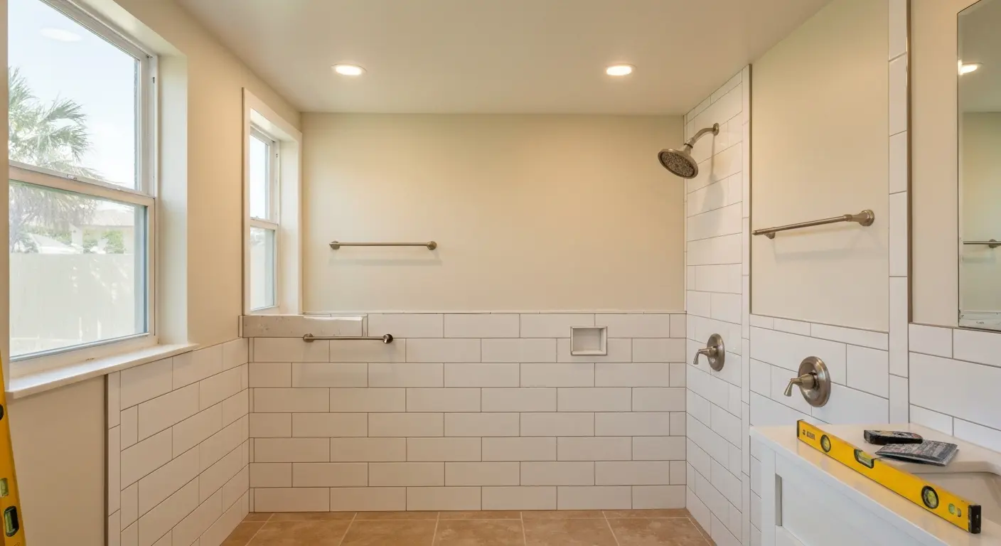 Complete bathroom renovation in Port Orange
