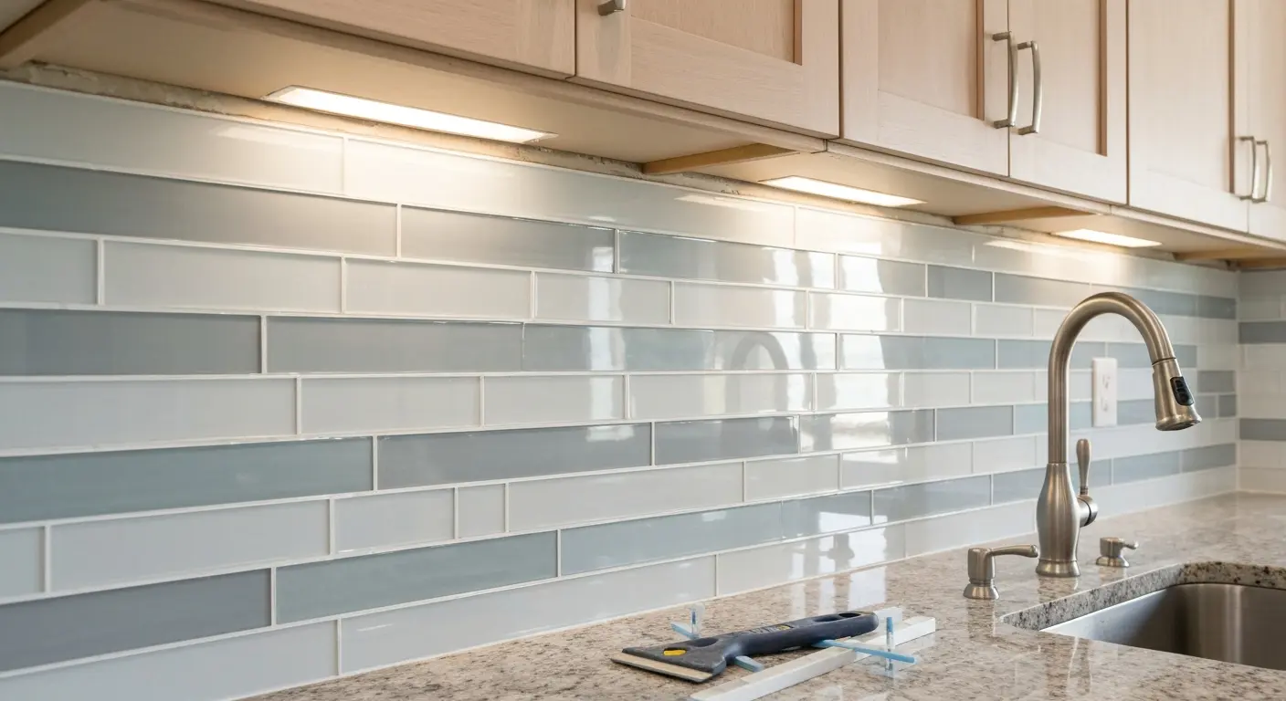 Kitchen backsplash tile installation Port Orange