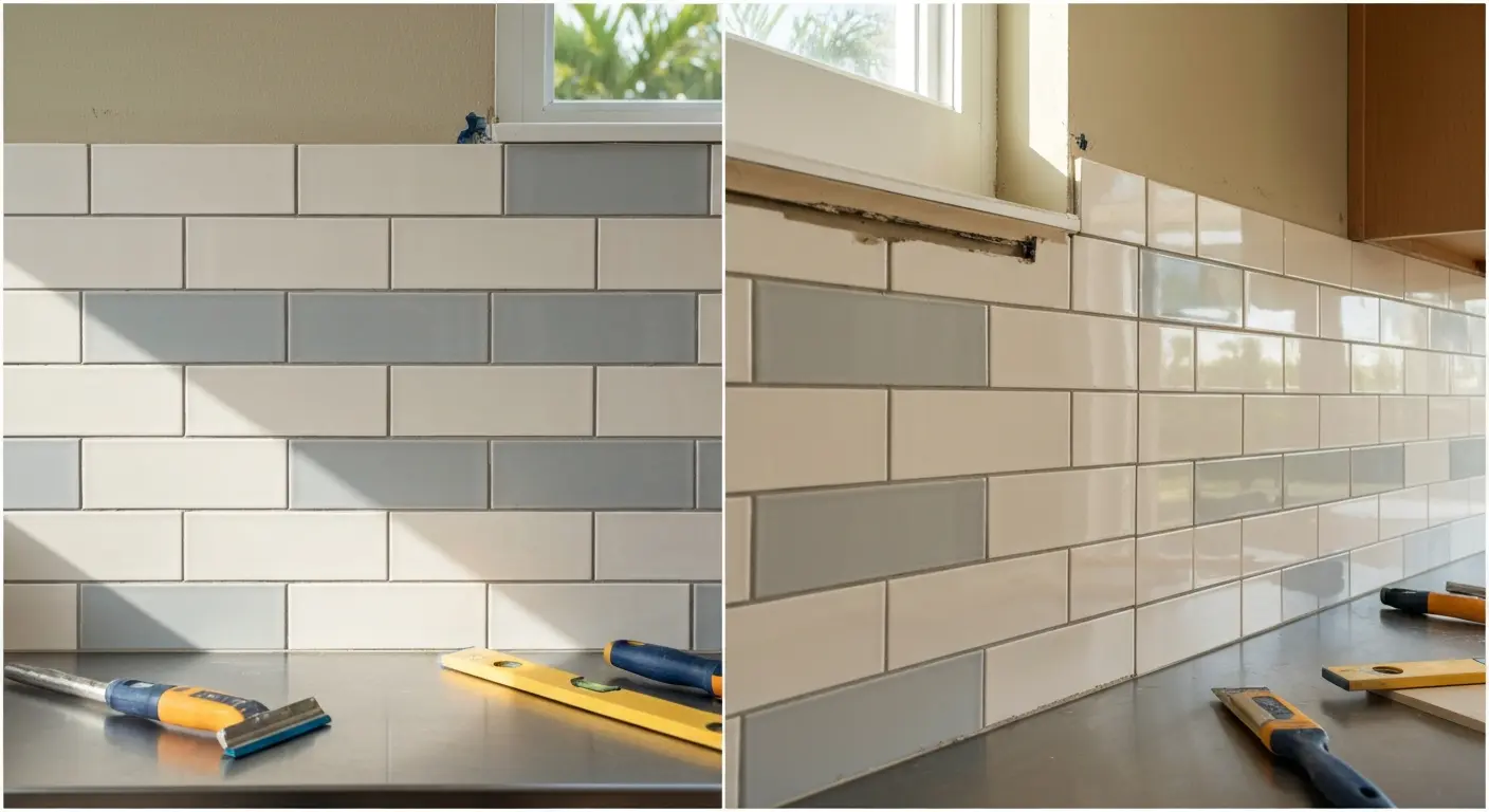 Kitchen backsplash tile