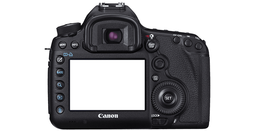 Camera viewfinder frame