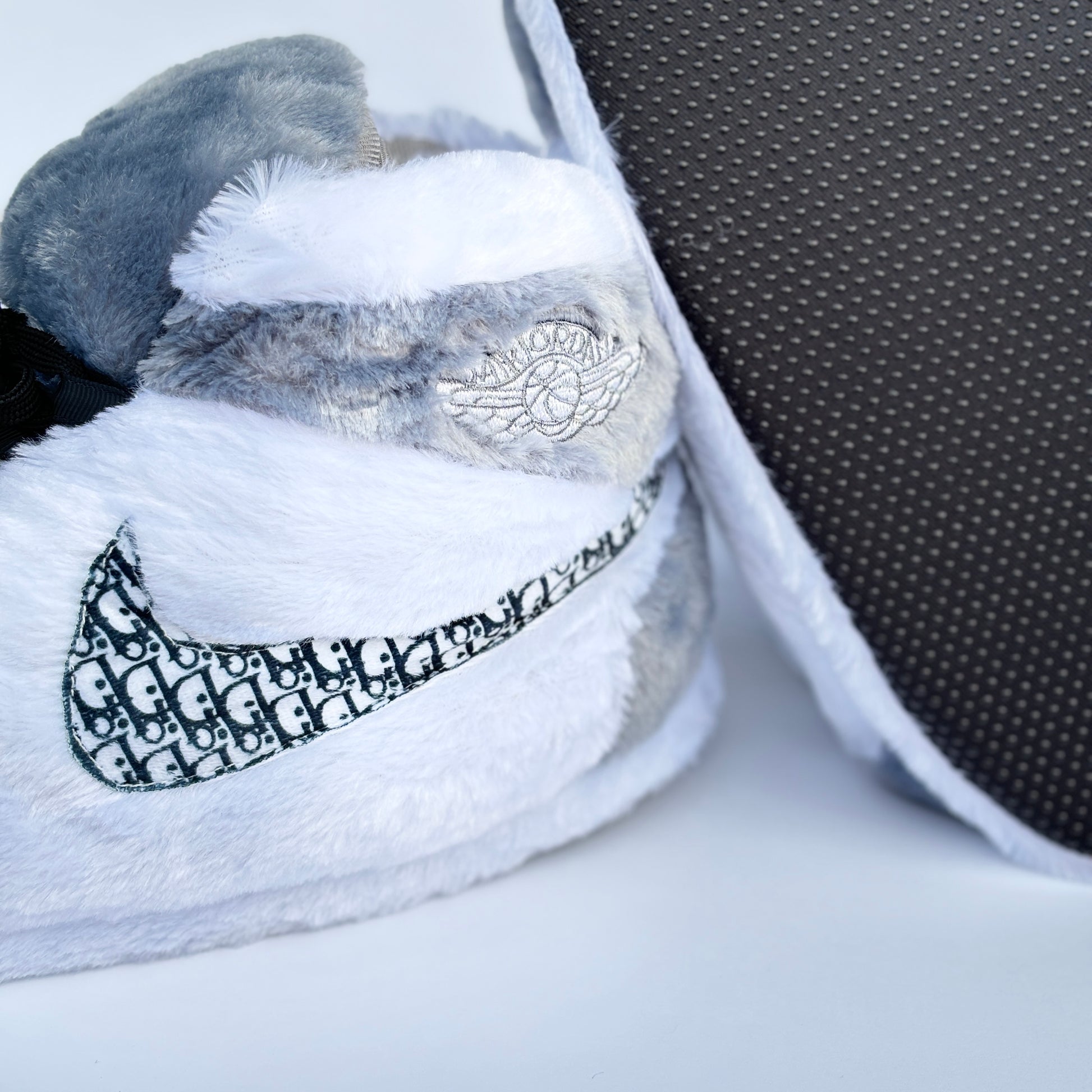 Jordan 1 × Dior Gris Plata