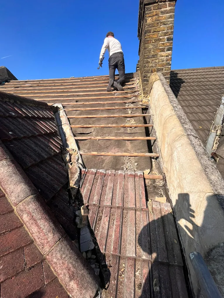 Kent roofing project