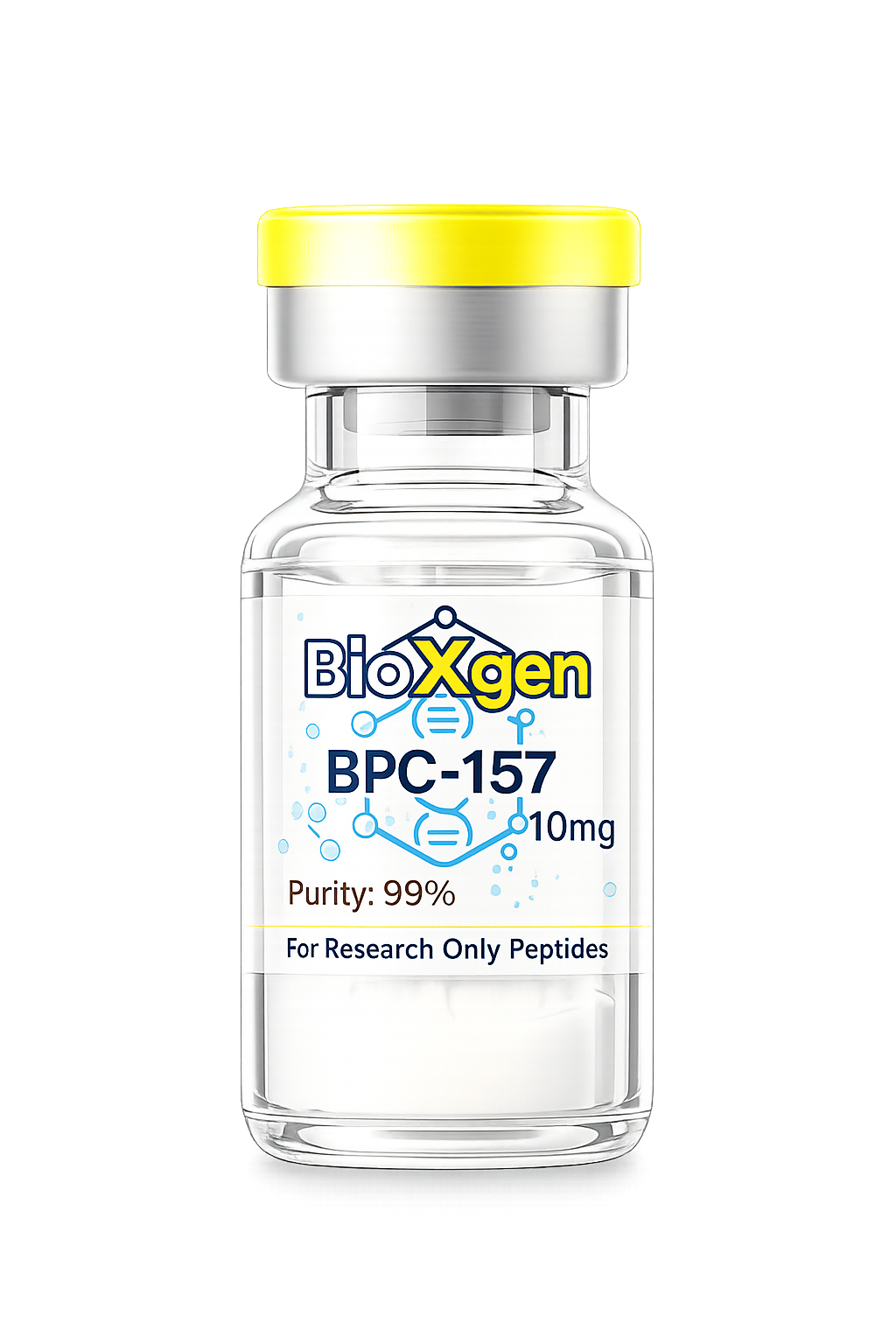 BPC-157 – lyophilisiertes Pulver im Glasvial, 10 mg