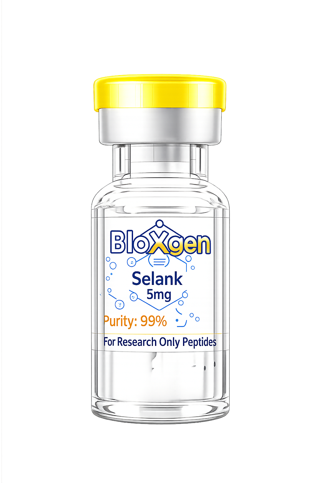 Selank – lyophilisiertes Pulver im Glasvial, 5 mg