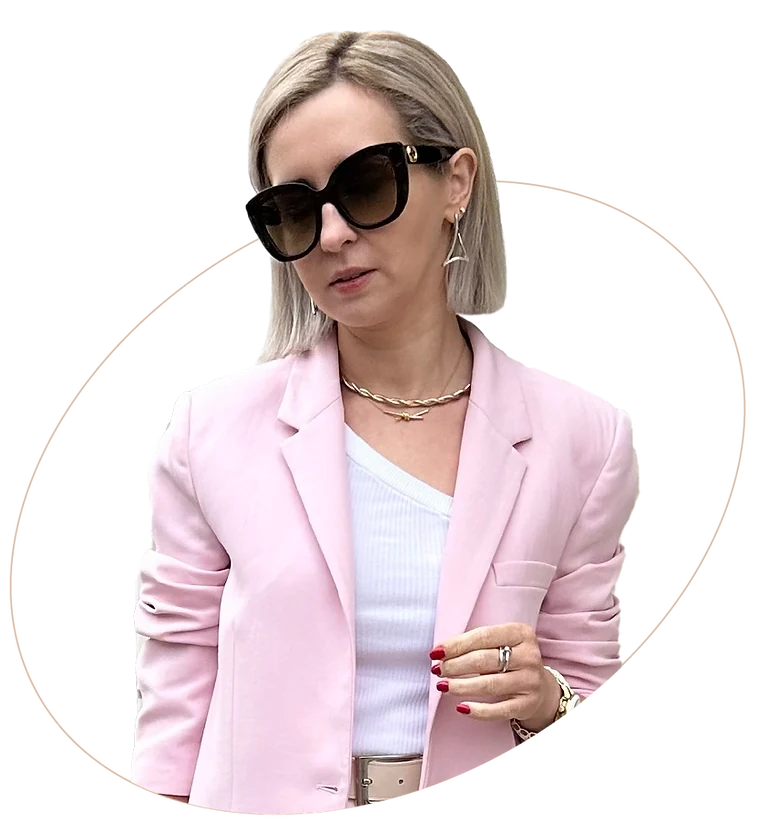 Lena Aspette wearing a look from the Capsule Wardrobe Lookbook