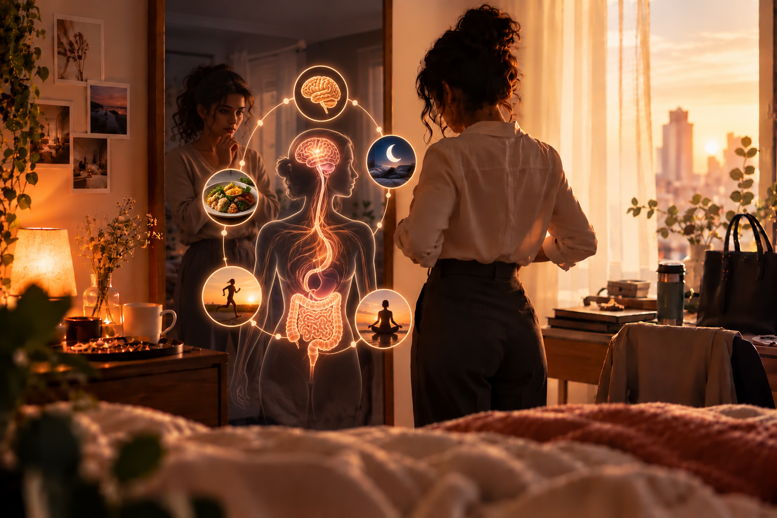 Soft natural imagery representing clarity