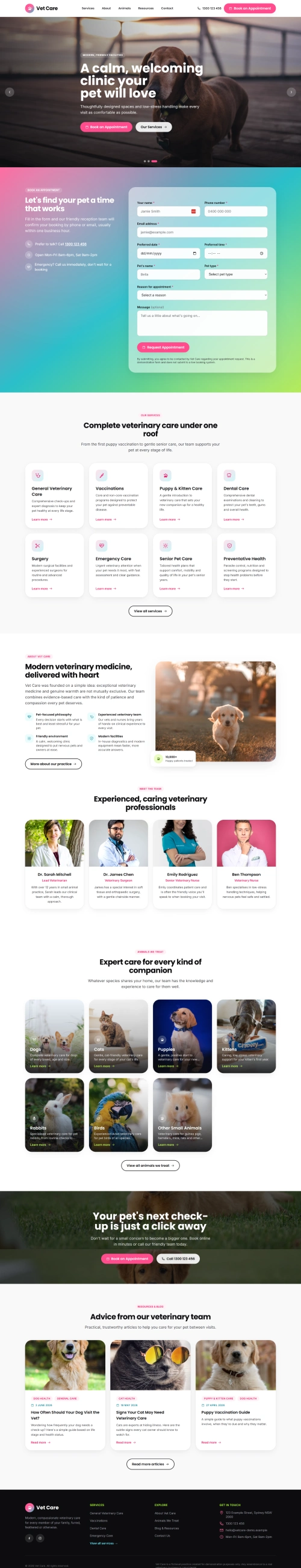 Plus One Vet example 3