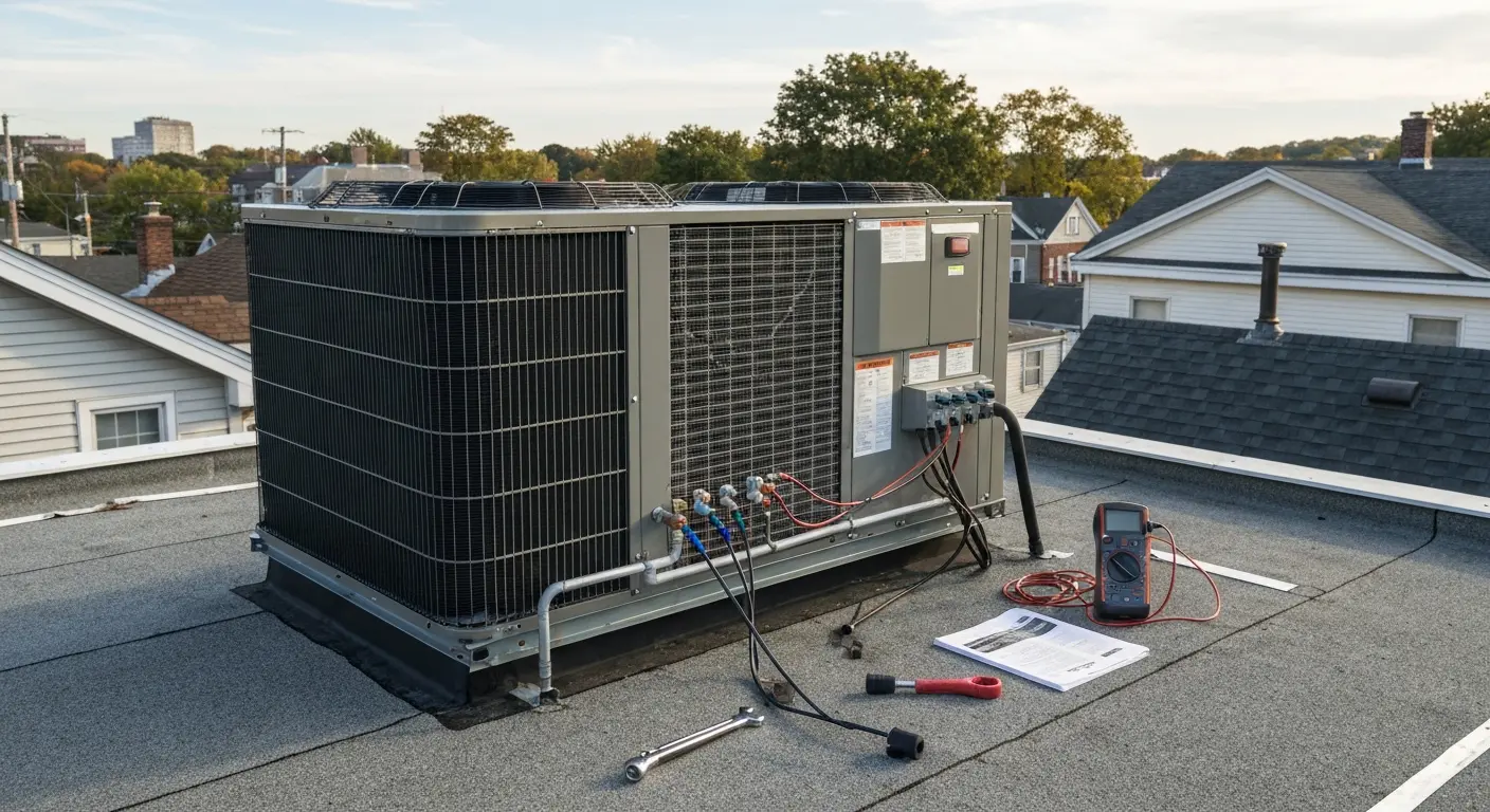 Commercial HVAC work