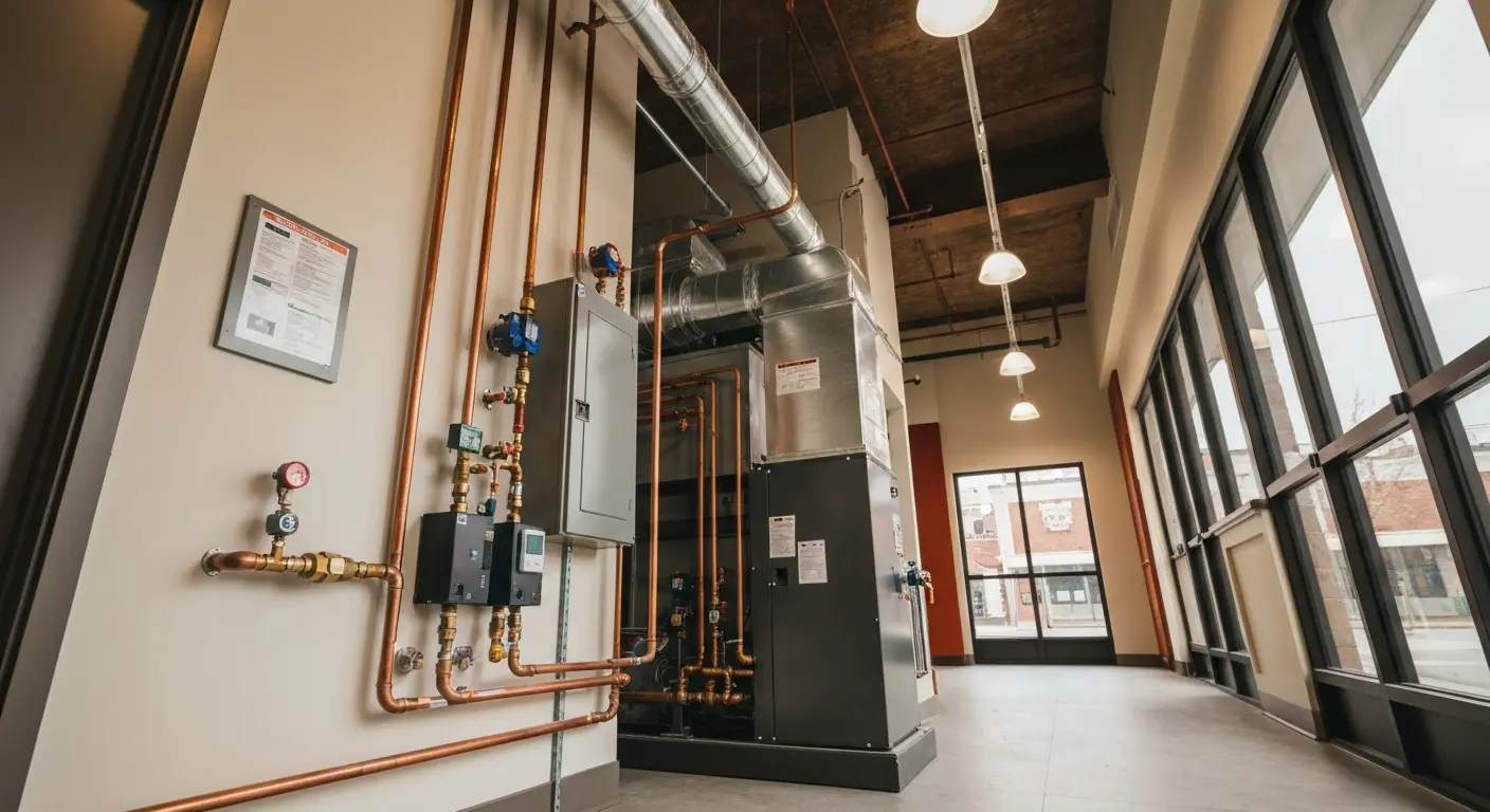Commercial heating system