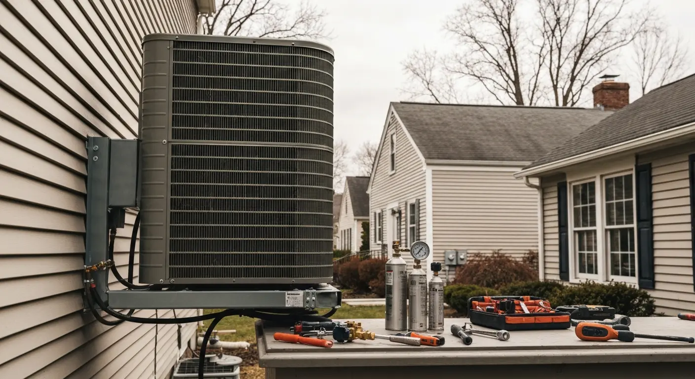 Air conditioning installation