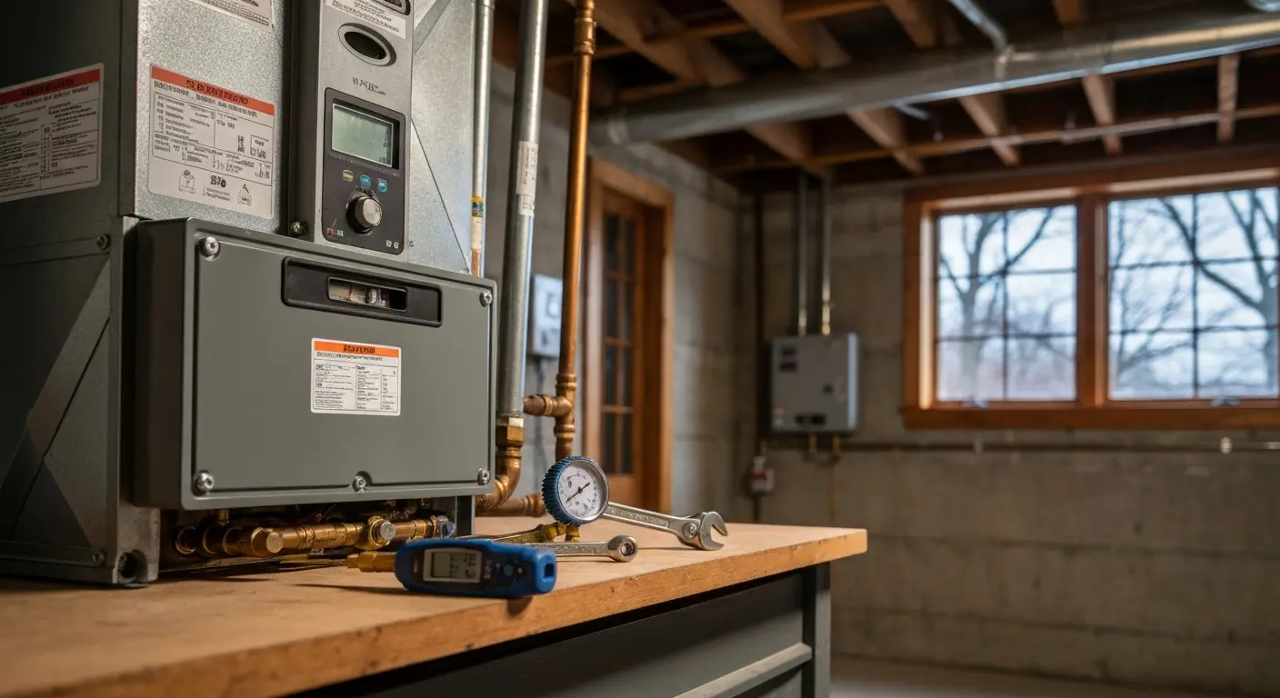 Heating system service