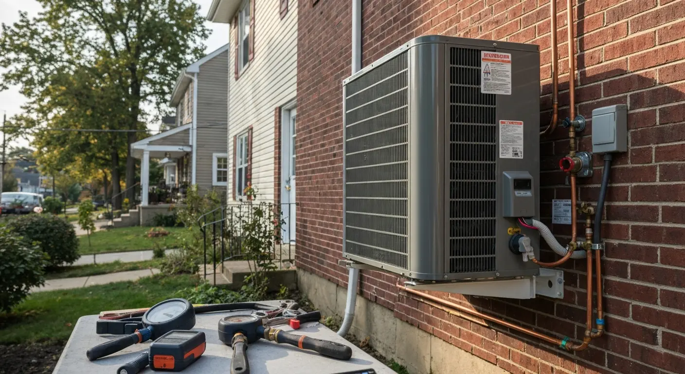 Air conditioning installation