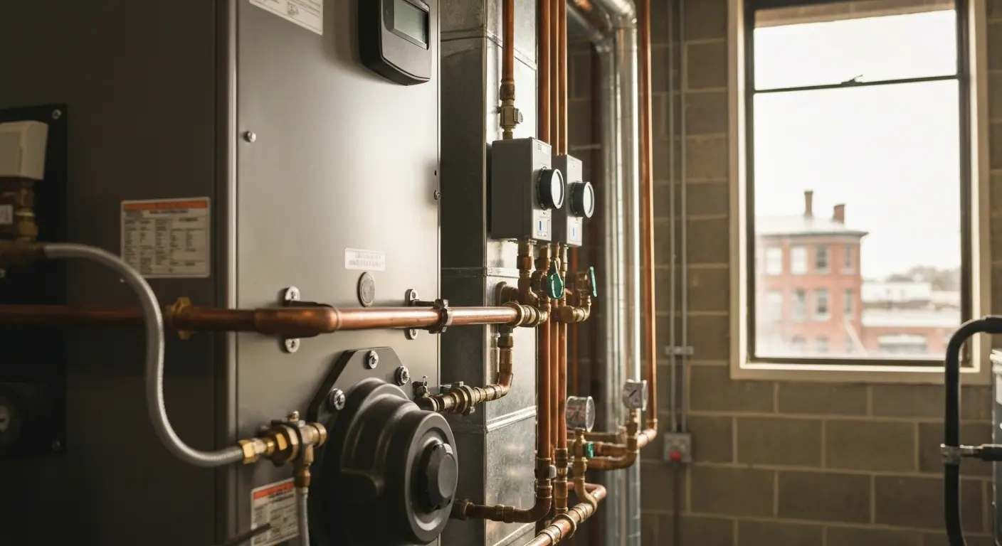 Commercial heating system