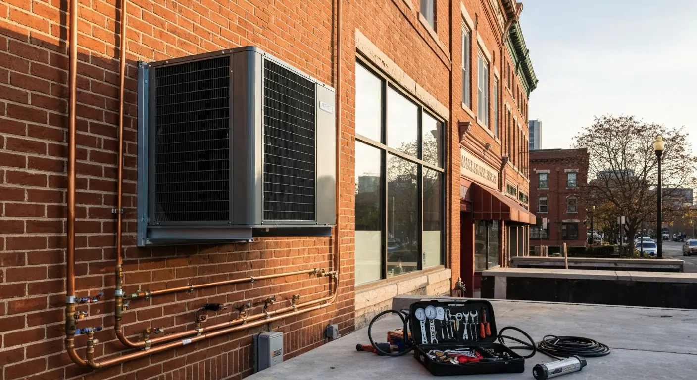 Commercial heating system