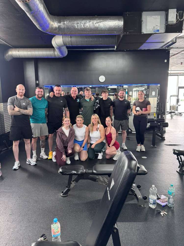 The PT Career student cohort with course tutors at a practical workshop in Ireland