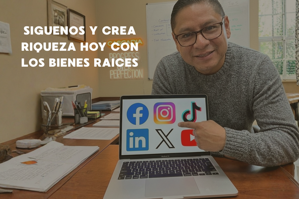SIGUENOS Y CREA RIQUEZA HOY CON LOS BIENES RAICES