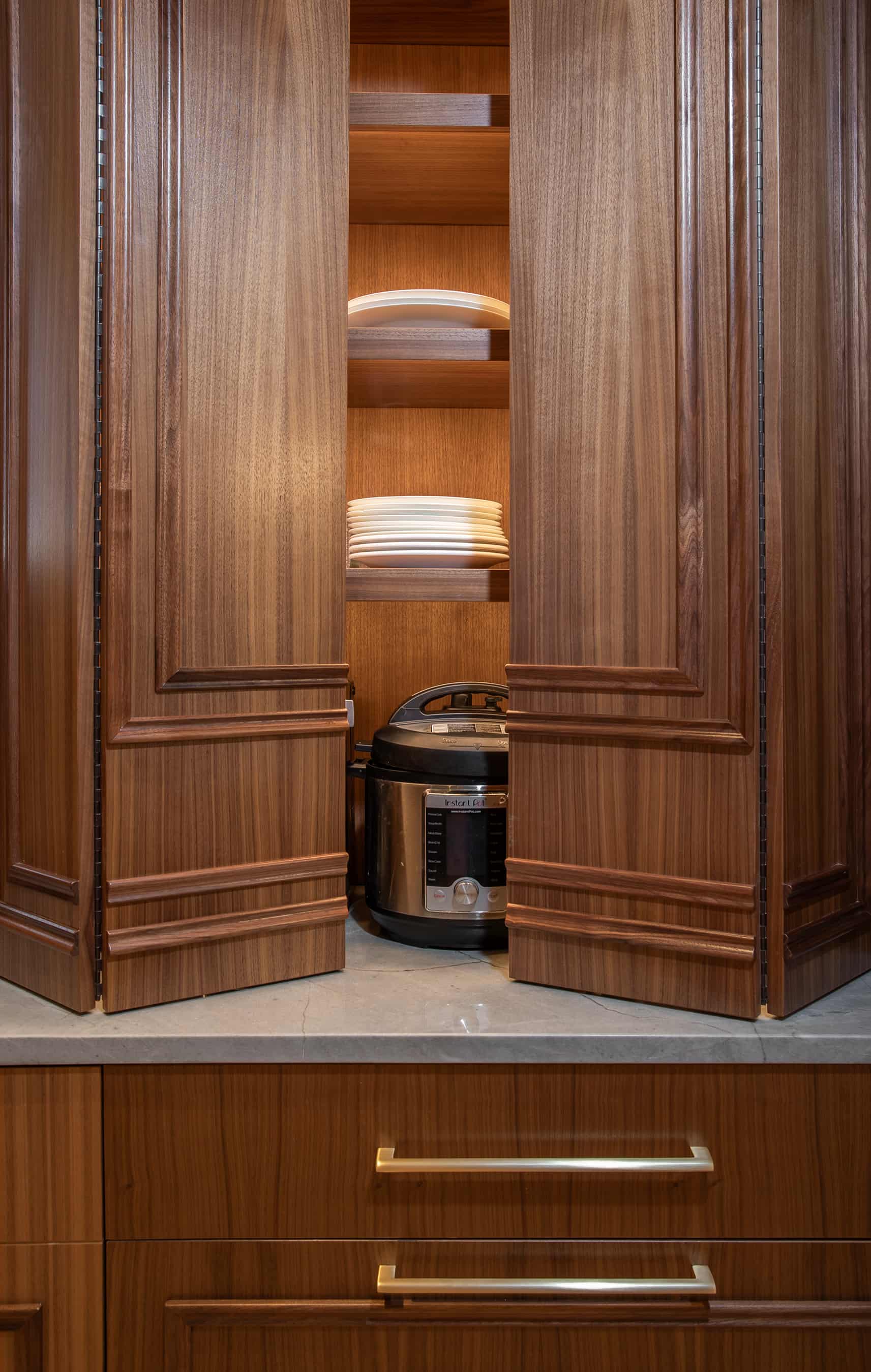 Kitchen millwork detail