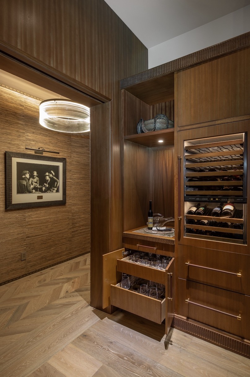 Handcrafted custom cabinetry