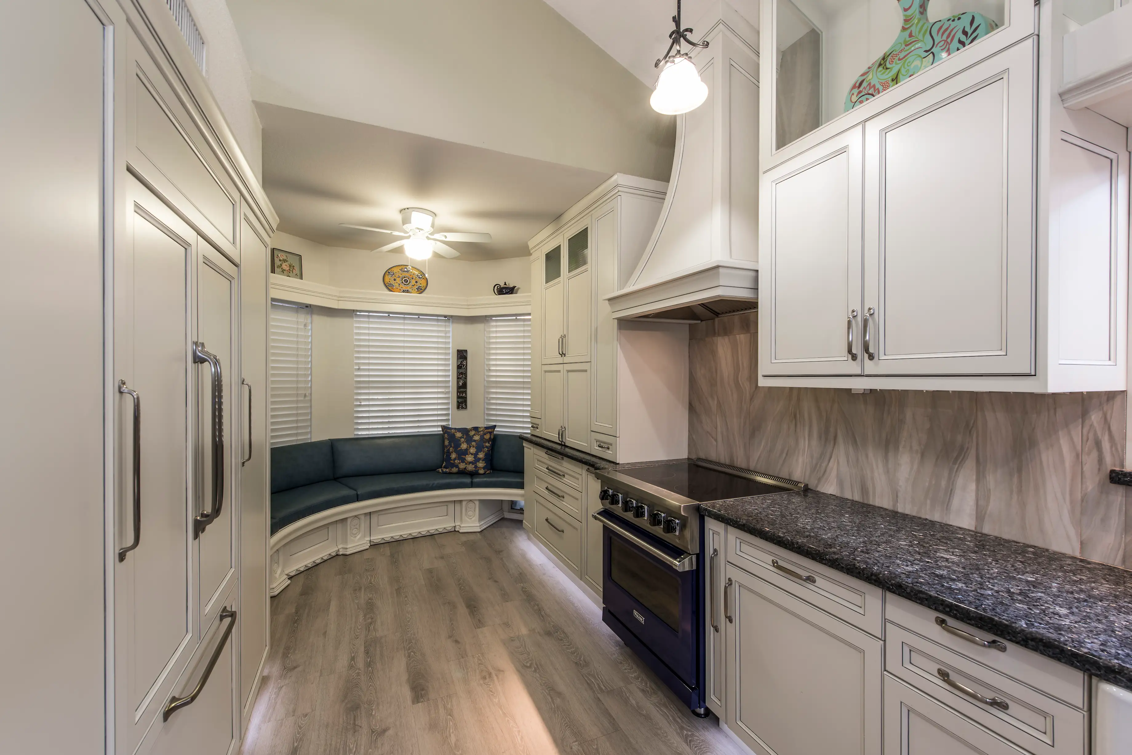 Cabinets closed