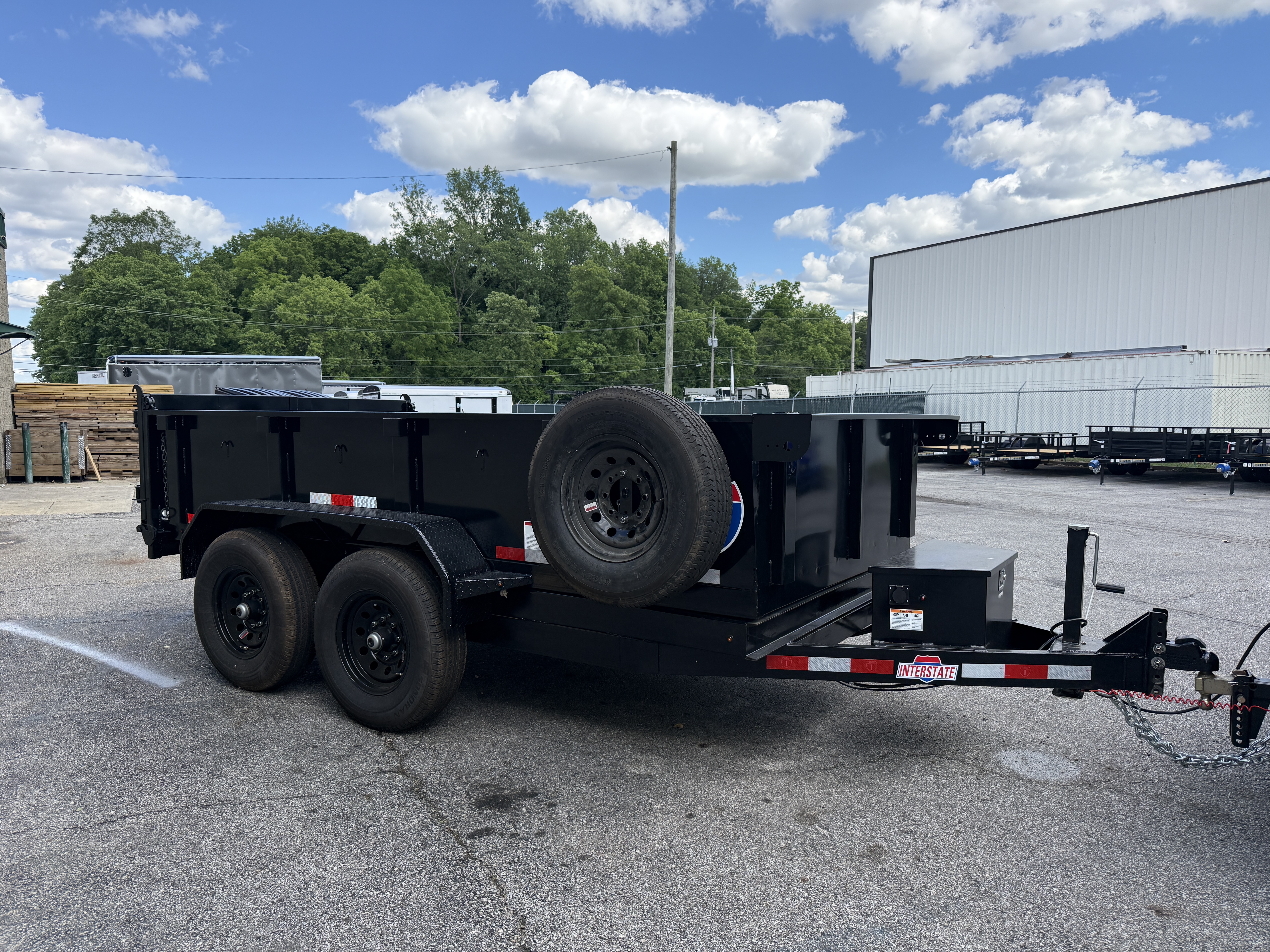 6’ × 12’ Dump Trailer-1